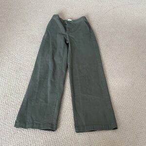 OAK + FORT Olive Trousers